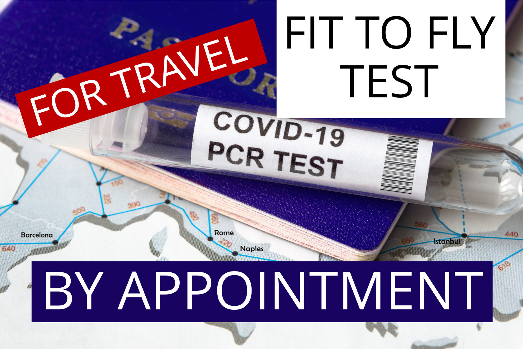 Fit To Fly Test & Certificate - Covid-19 PCR