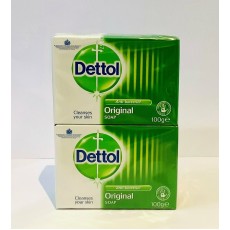 Dettol Anti-bacterial original bar of soap (2 pack)
