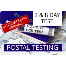 COVID-19 Travel Testing Package, Day 2 & 8 after International Arrival